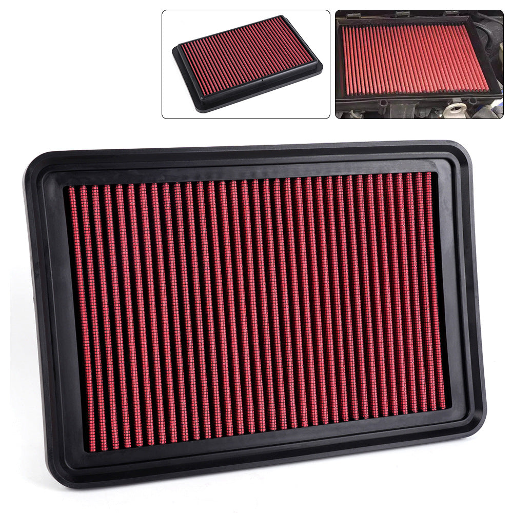 High-Flow Flat Air Filter — Universal Fit for VW, Toyota, BMW, Honda & More