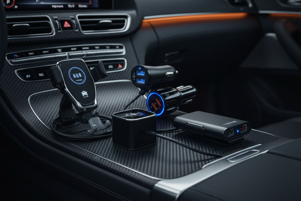 Car Charger Accessories Set