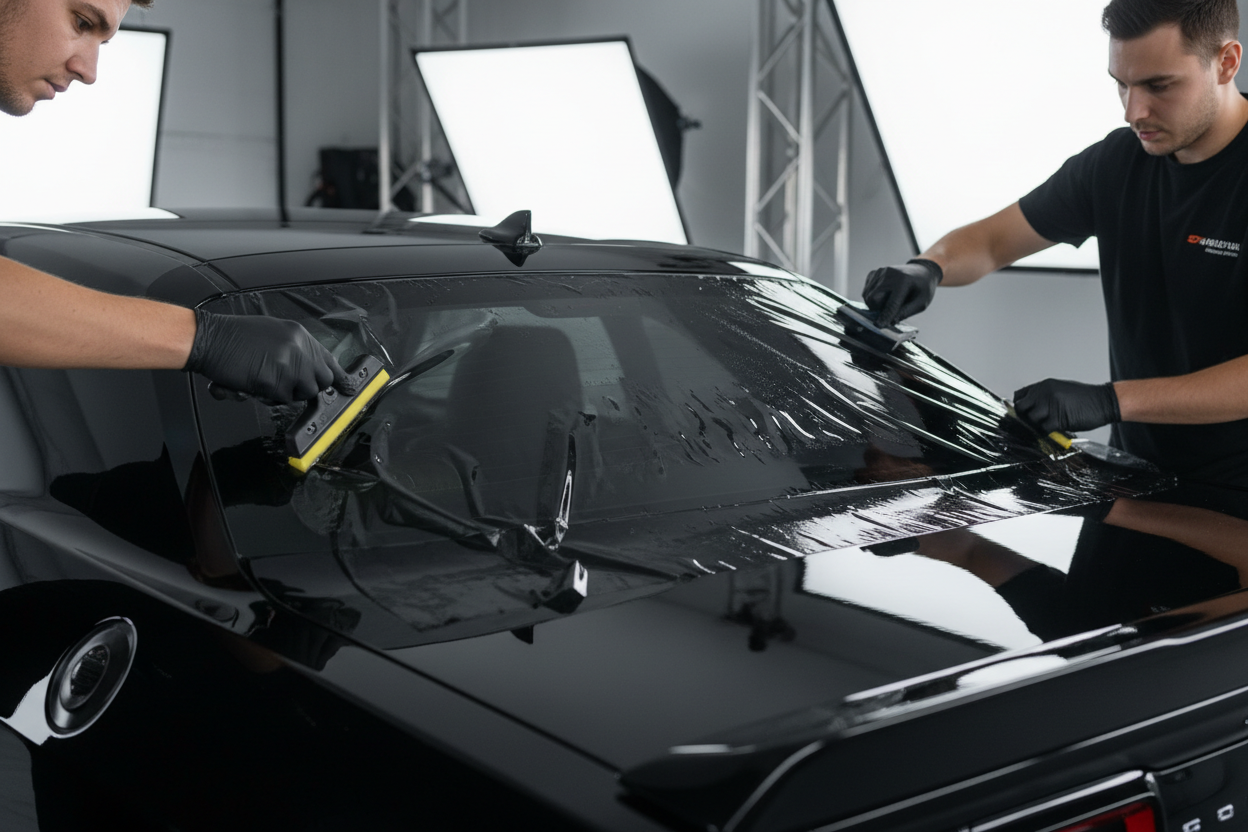 Car Anti-Peep Privacy Film